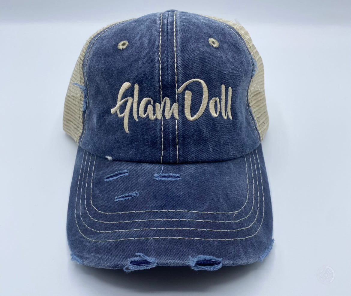 Blue Jean Denim Cap