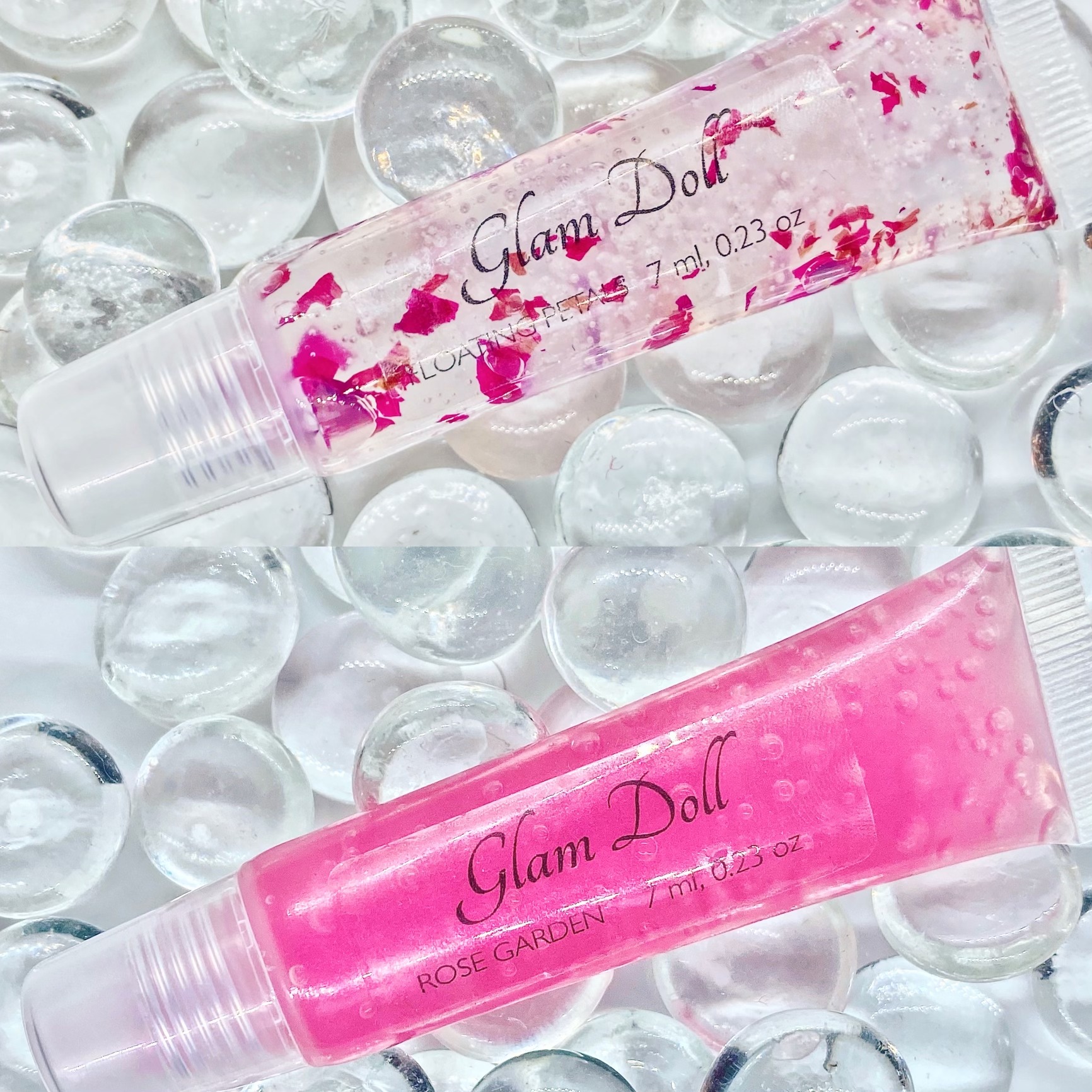 Floating Petals & Rose Garden Lip Gloss Set