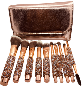 "Glam" Makeup Brush Set